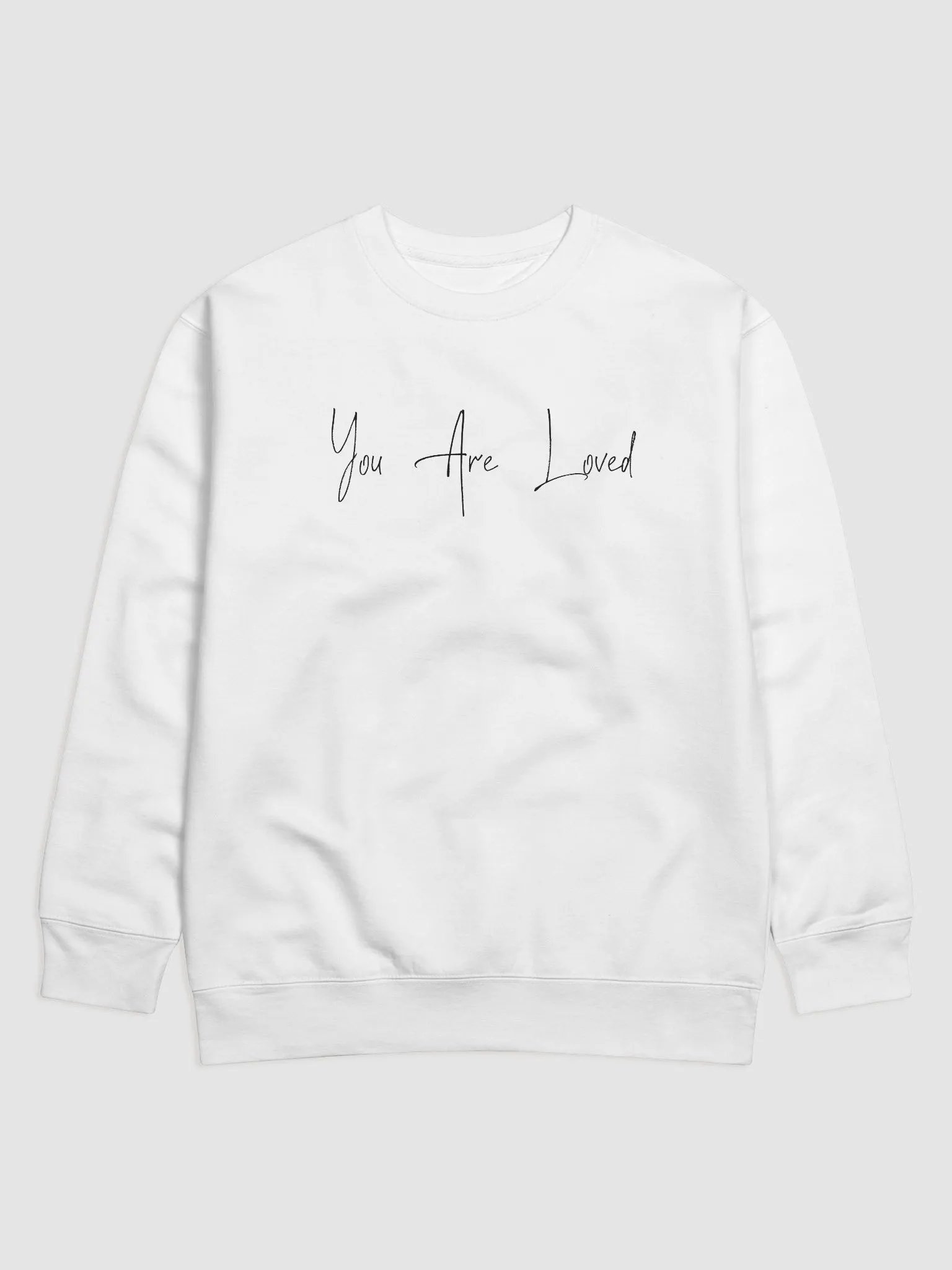 You Are Loved Cotton Heritage Sweatshirt product image (2)