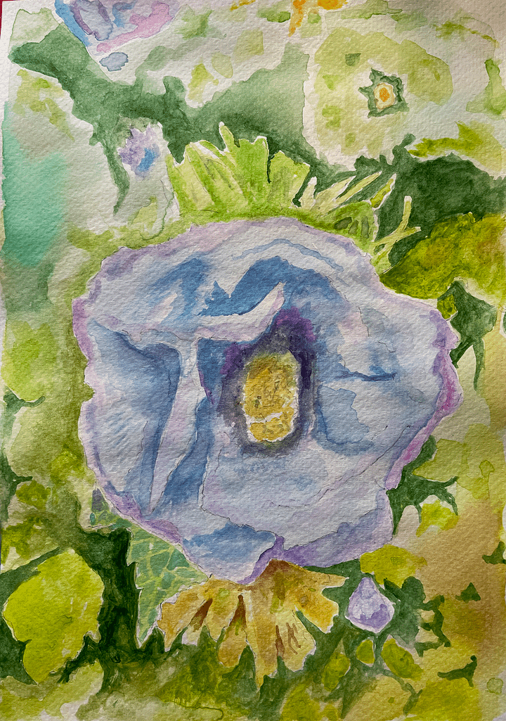 Violet Blue Flower product image (1)