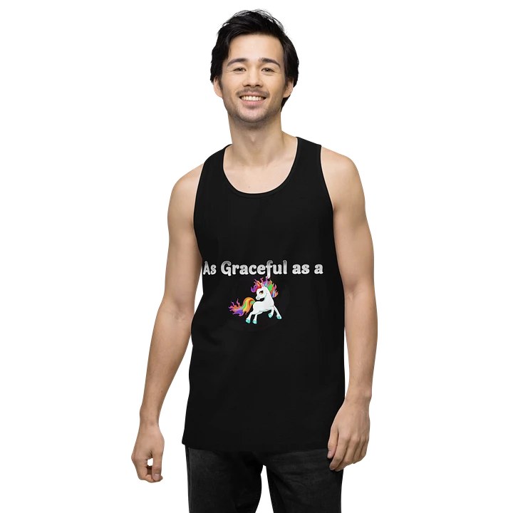 As Graceful as a Unicorn Tank product image (2)