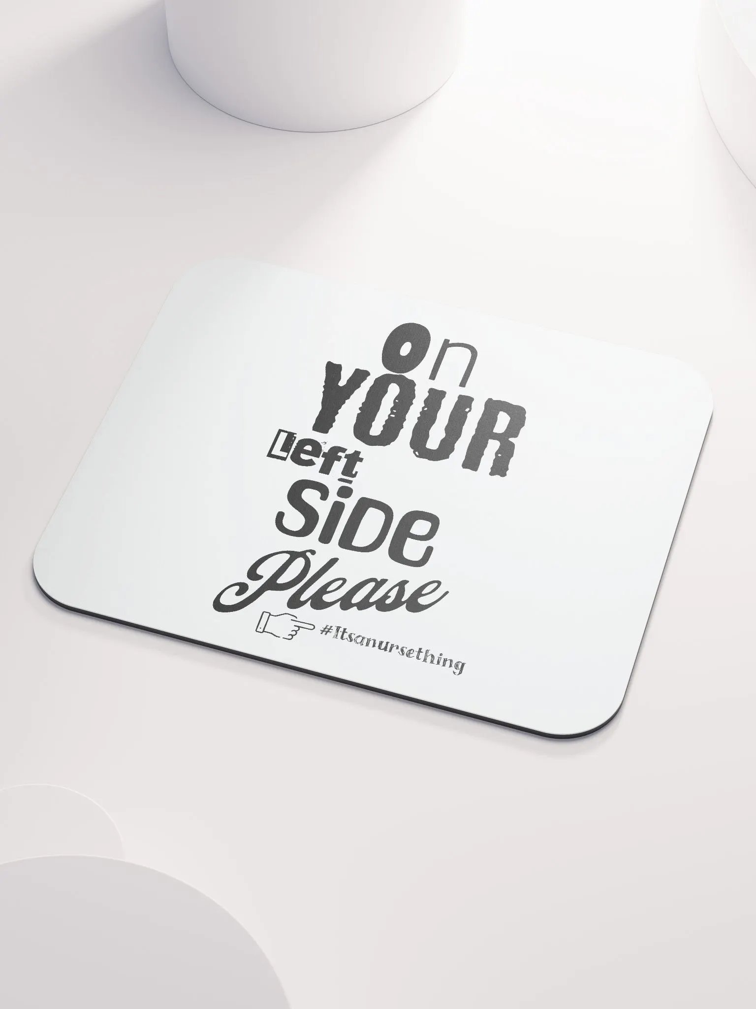 Funny Nurse Mousemat 