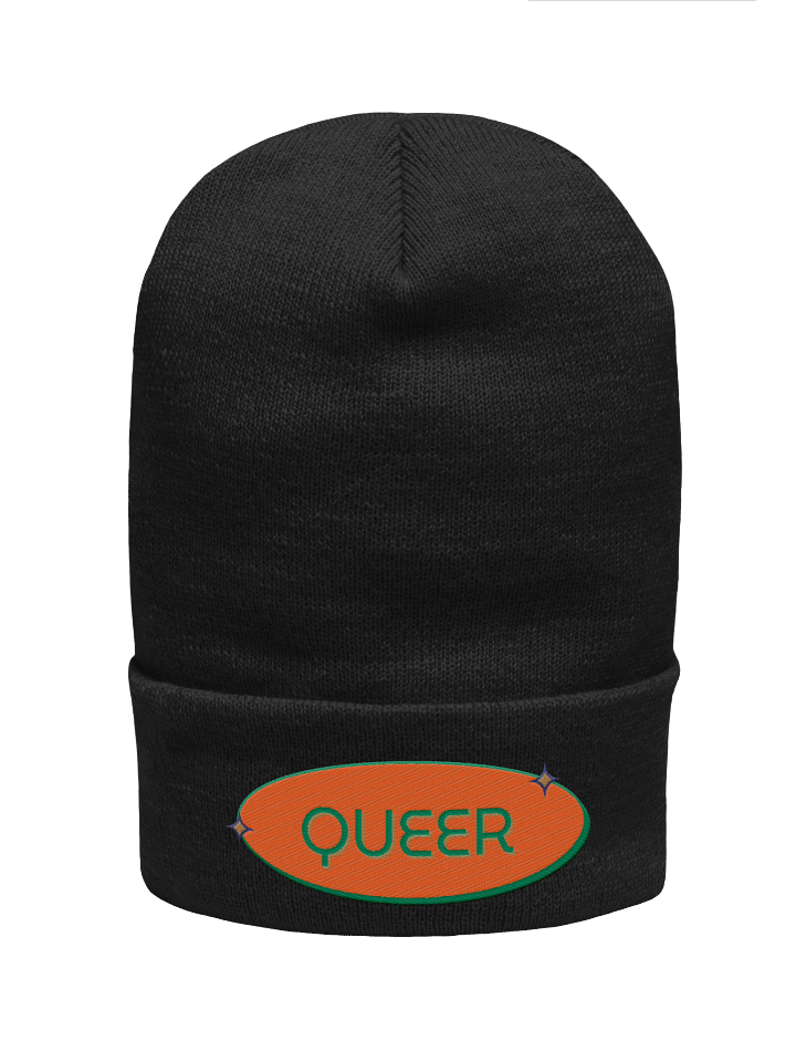 Queer Sparkle Cuffed Beanie product image (4)