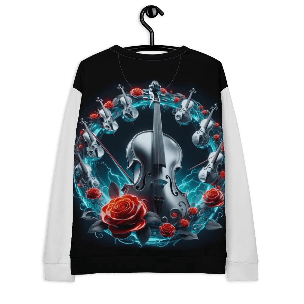 Cello Symphony All-Over Print - Unisex Sweatshirt #3 product image (12)
