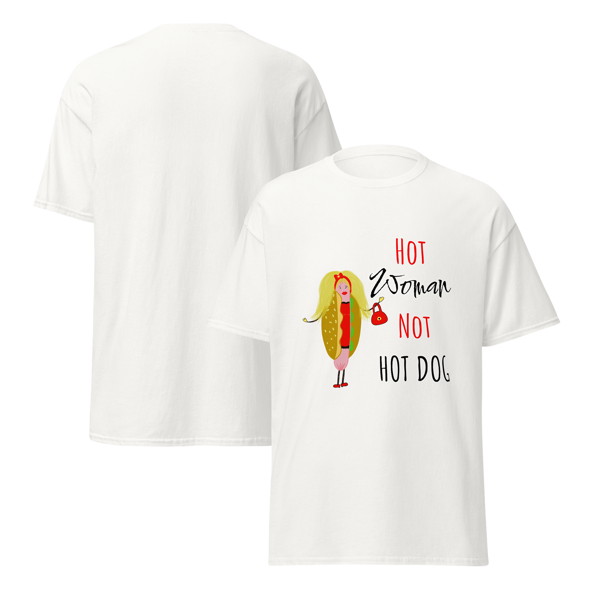 Hot Woman Not Hot Dog T-Shirt product image (91)