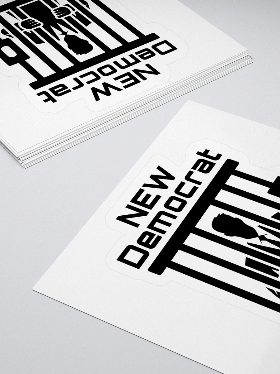 NEW Democrat DEN Prison Bars Graphic Stickers product image (12)