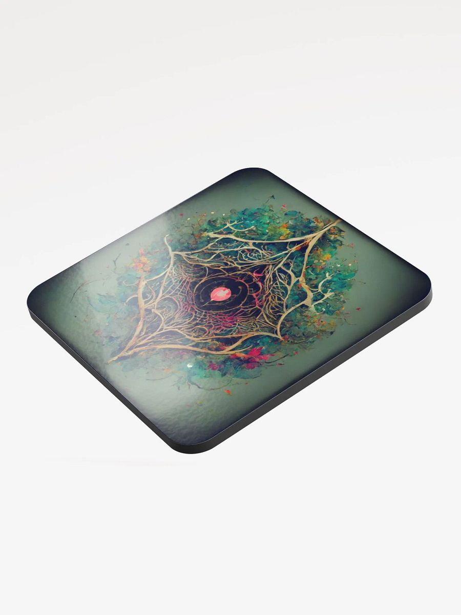 Vibrant Mandala Cork Coaster product image (3)