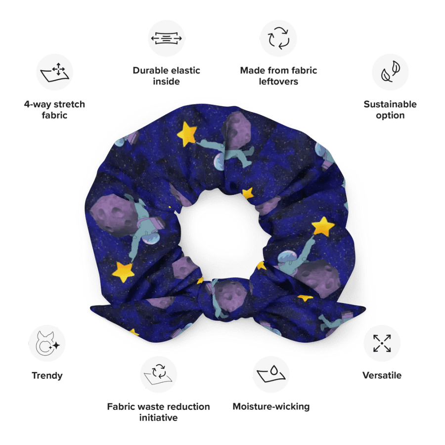 Reach for the Stars hair scrunchie product image (12)