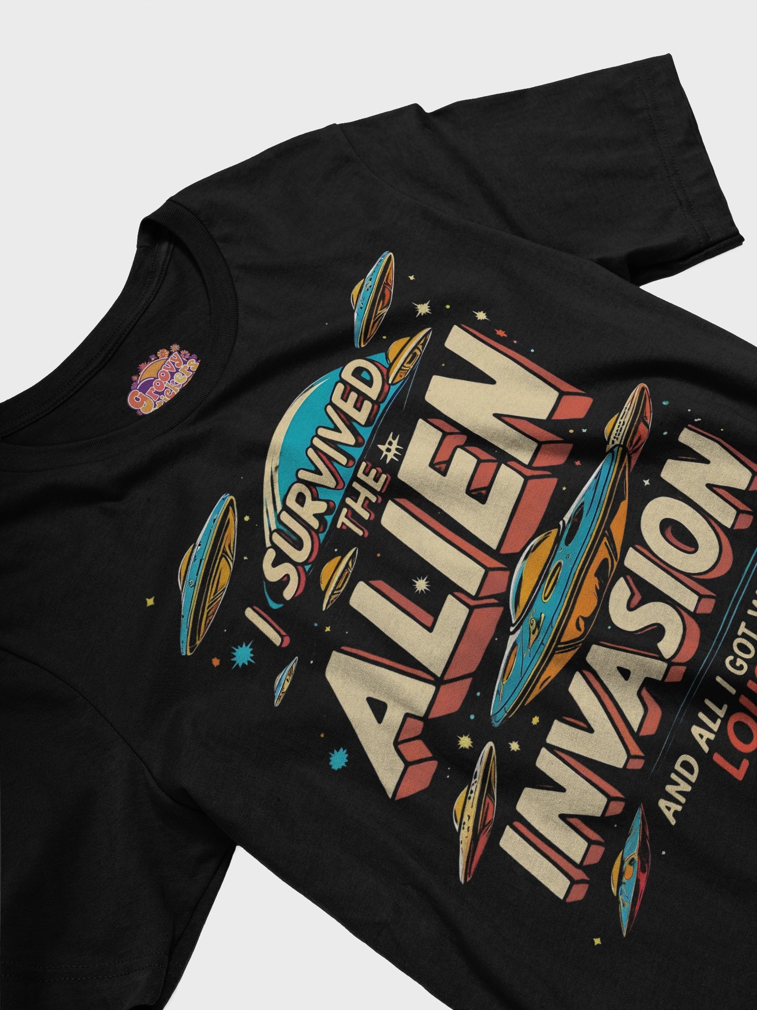 Survived the Alien Invasion T-Shirt product image (4)