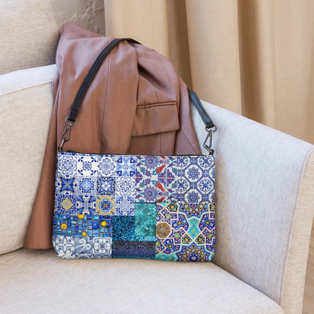 Maltese Tile Mosaic Crossbody Bag product image (6)