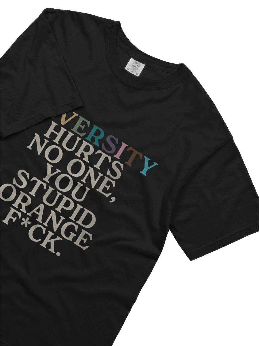 Diversity Hurts No One You Stupid Orange Fuck Shirt product image (5)