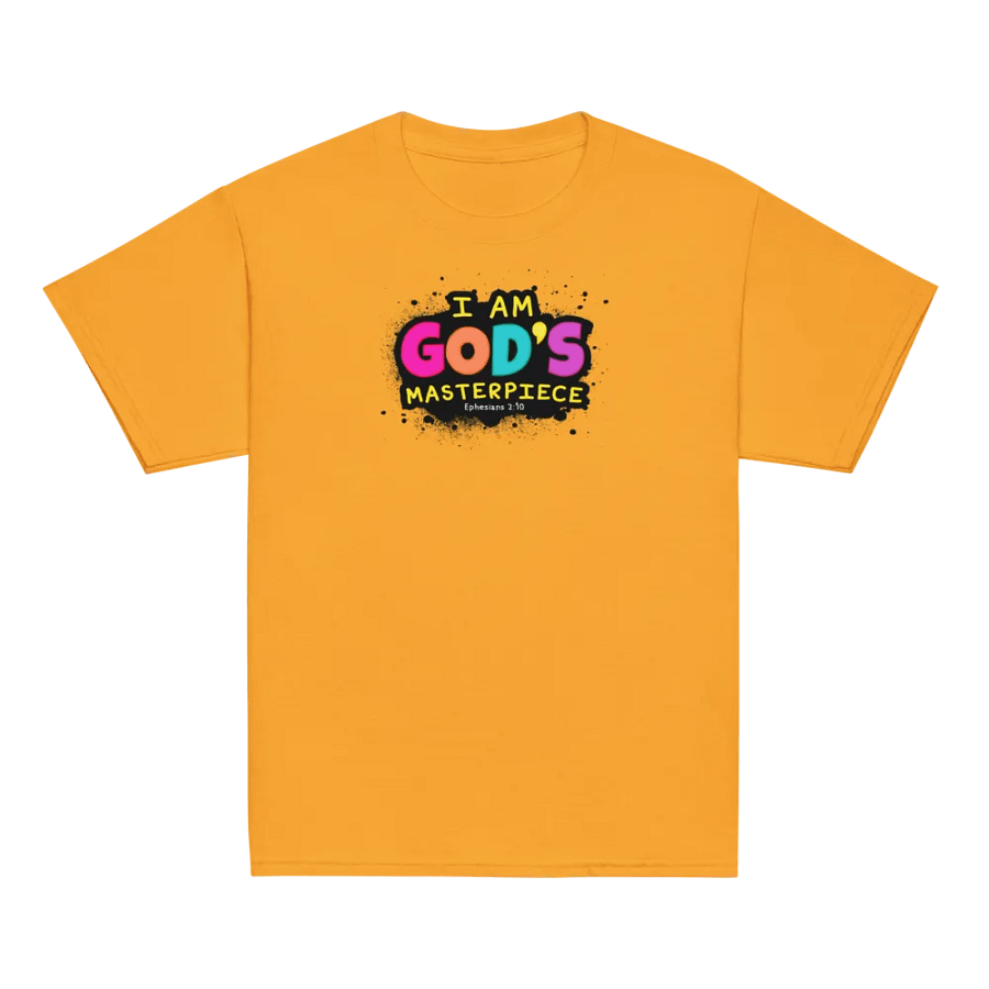 I Am God’s Masterpiece – Kids’ T-Shirt product image (2)