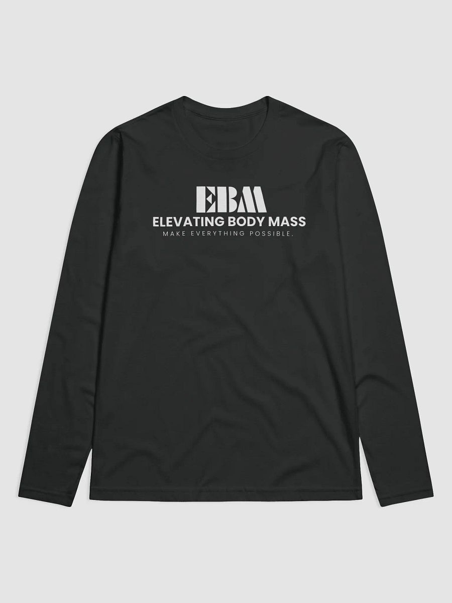 EBM Long Sleeve (Black Logo) product image (1)