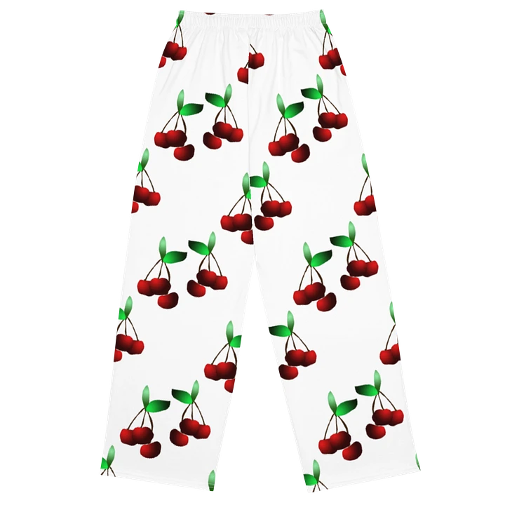 Cherries Pattern Wideleg Pants product image (1)