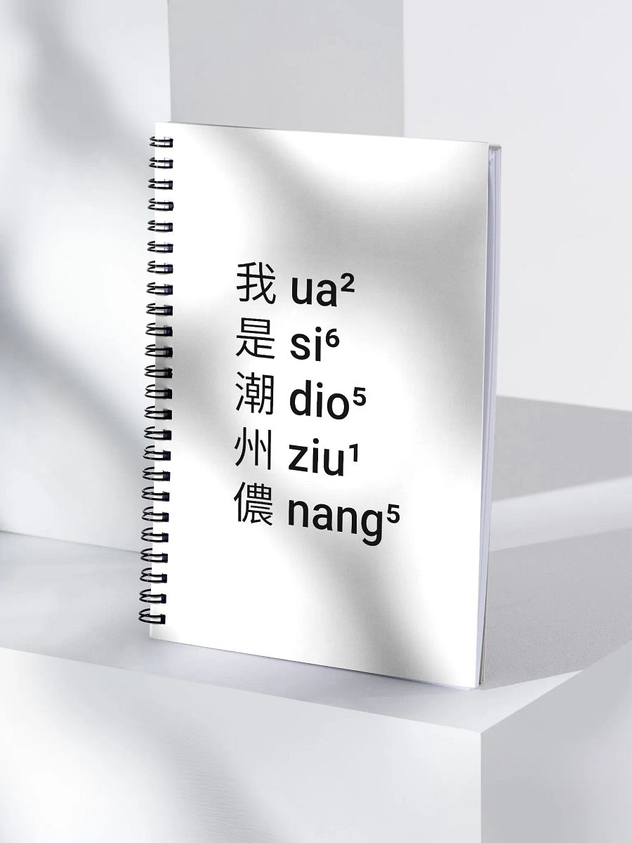 "I'm Teochew" Spiral Notebook product image (4)