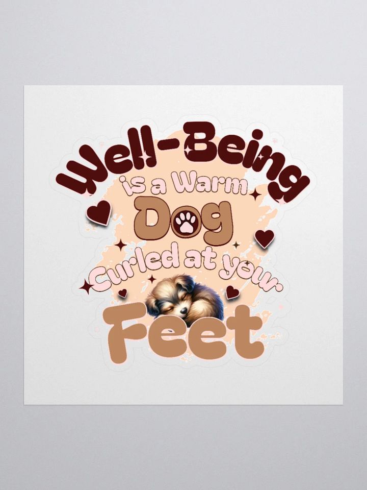 Well-Being Dog Sleepytime Stickers product image (1)