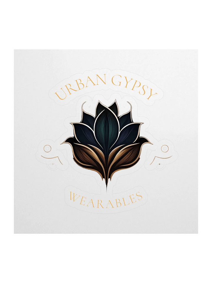 Urban Gypsy Lotus Kiss-Cut Stickers product image (1)