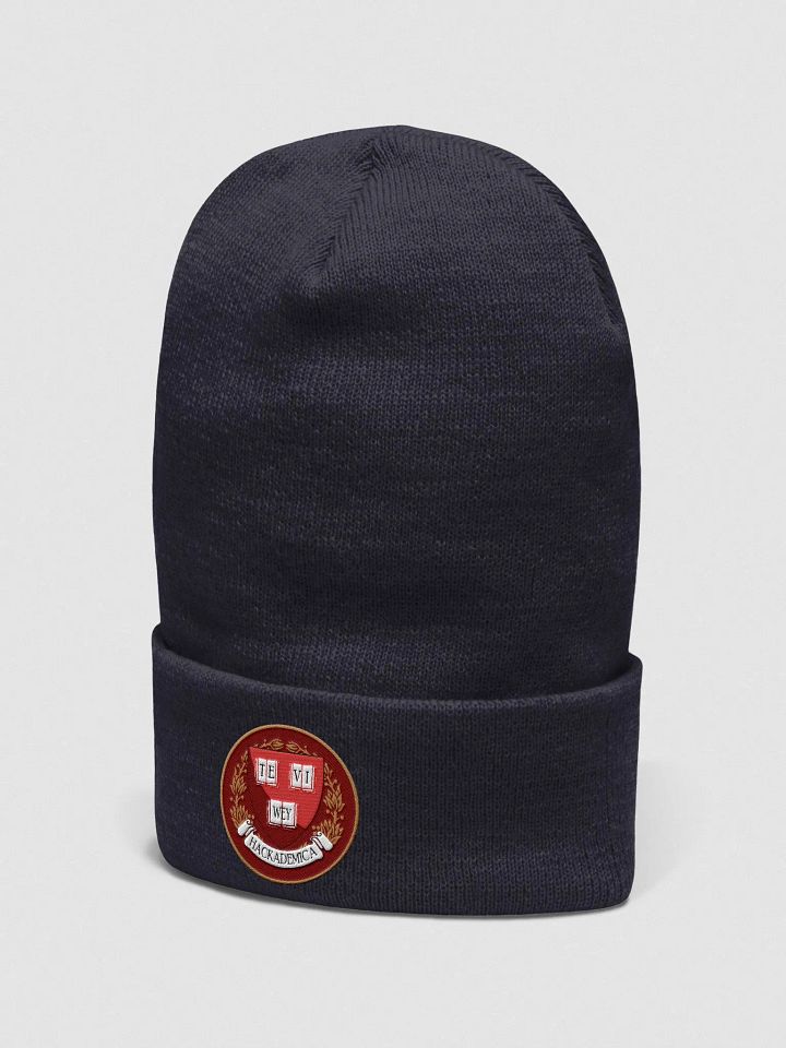 HACKADEMICA BEANIE (Navy Blue) product image (2)