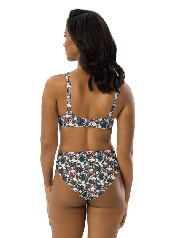 Mysterious Flowers | Recycled High Waisted Bikini product image (2)