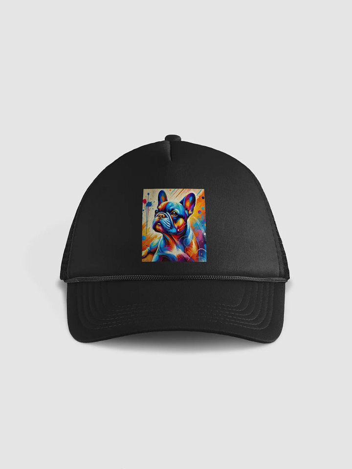 Vibrant Frenchie Foam Trucker Hat product image (1)