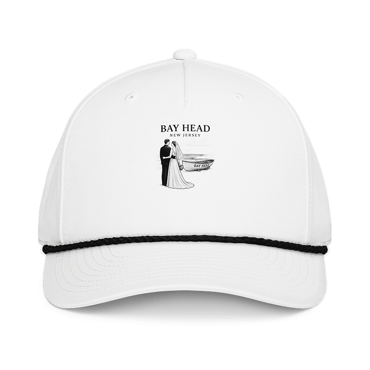 Bay Head NJ 5-Panel Classic Rope Wedding Cap product image (2)