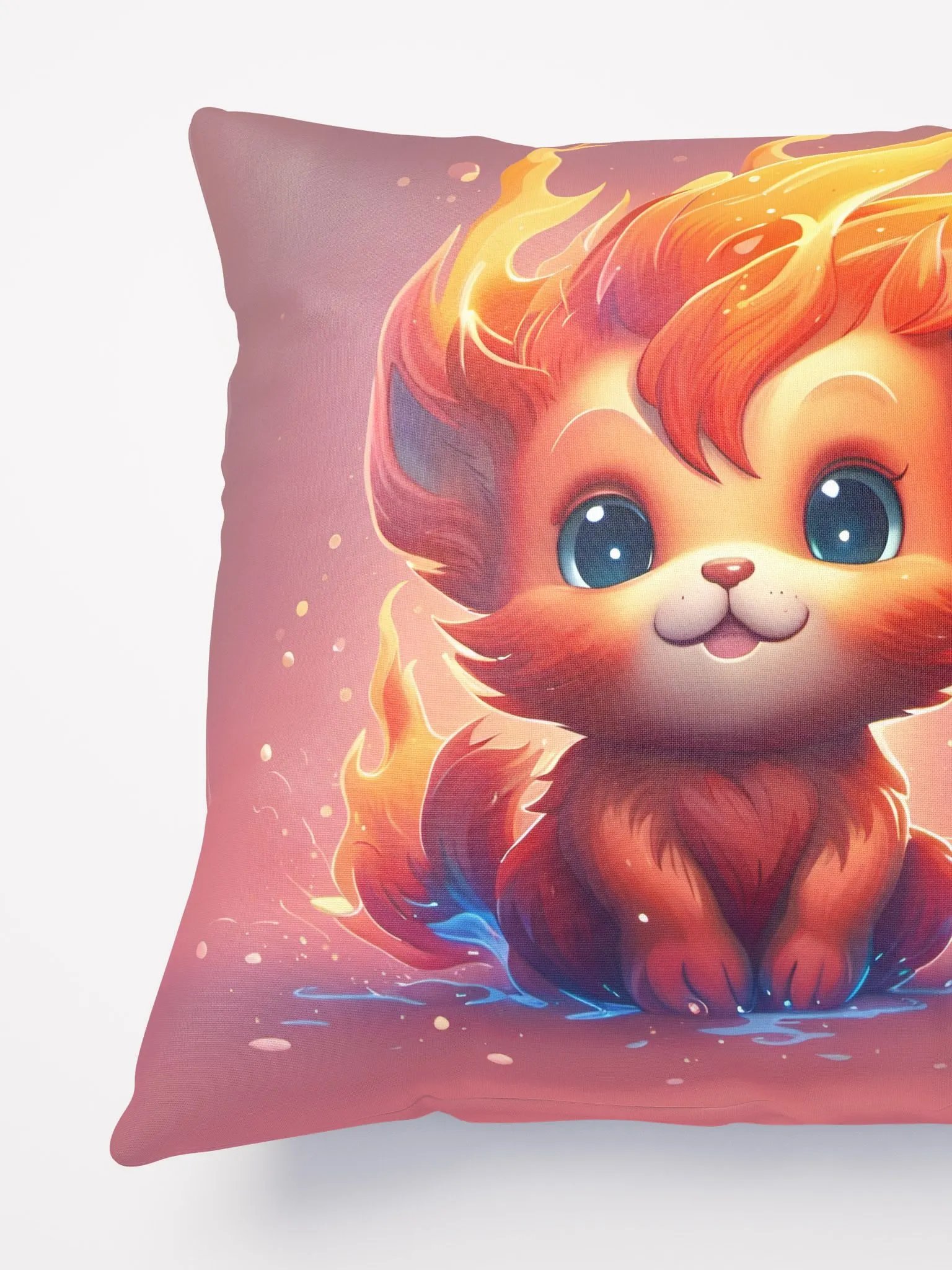 Fire Cat Pillow product image (3)