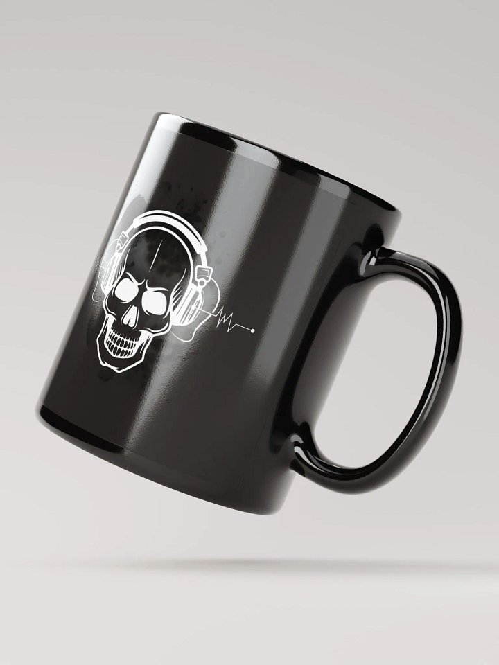 Sound wave Skull Mug product image (3)
