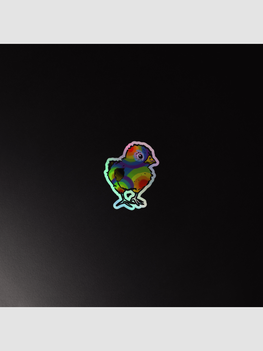 Peep this Pride holographic stickers product image (3)