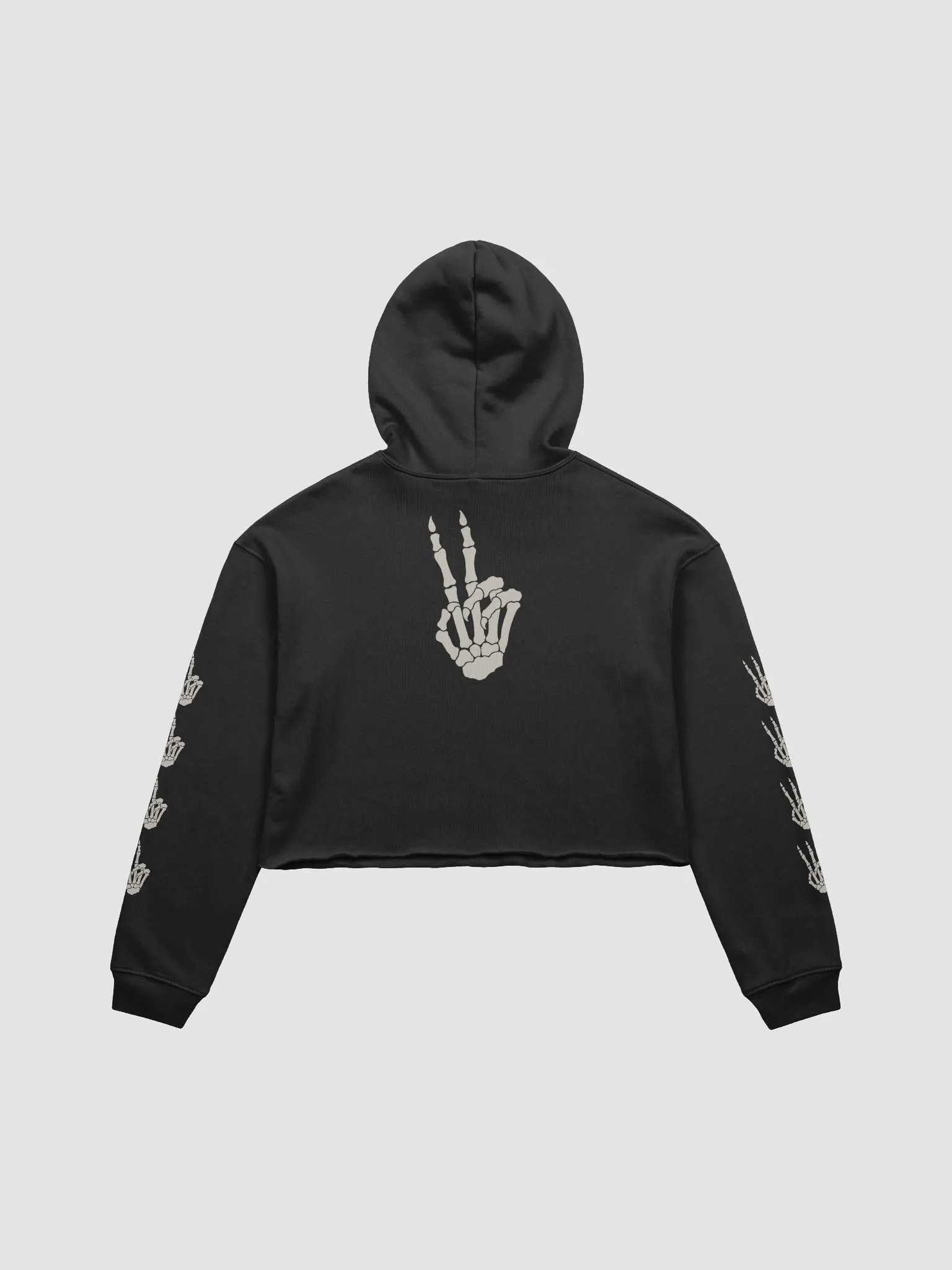 Peace Fleece Crop Hoodie product image (2)