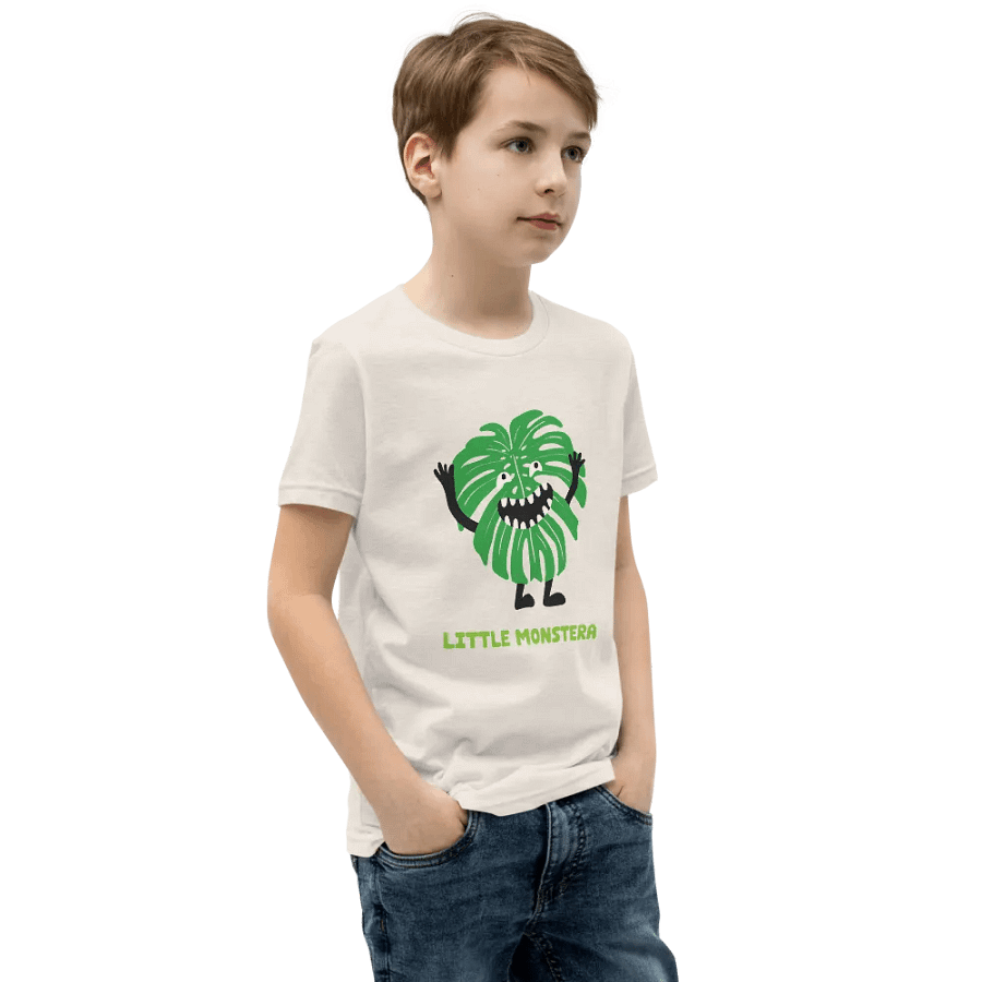 LITTLE MONSTERA tee - youth product image (3)