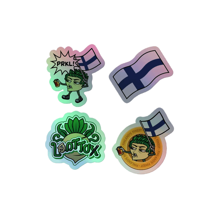 Finnish Pride sticker set product image (2)