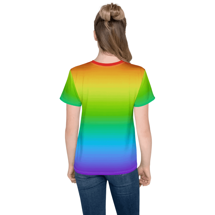 Rainbow Youth Crew Neck T-Shirt product image (6)