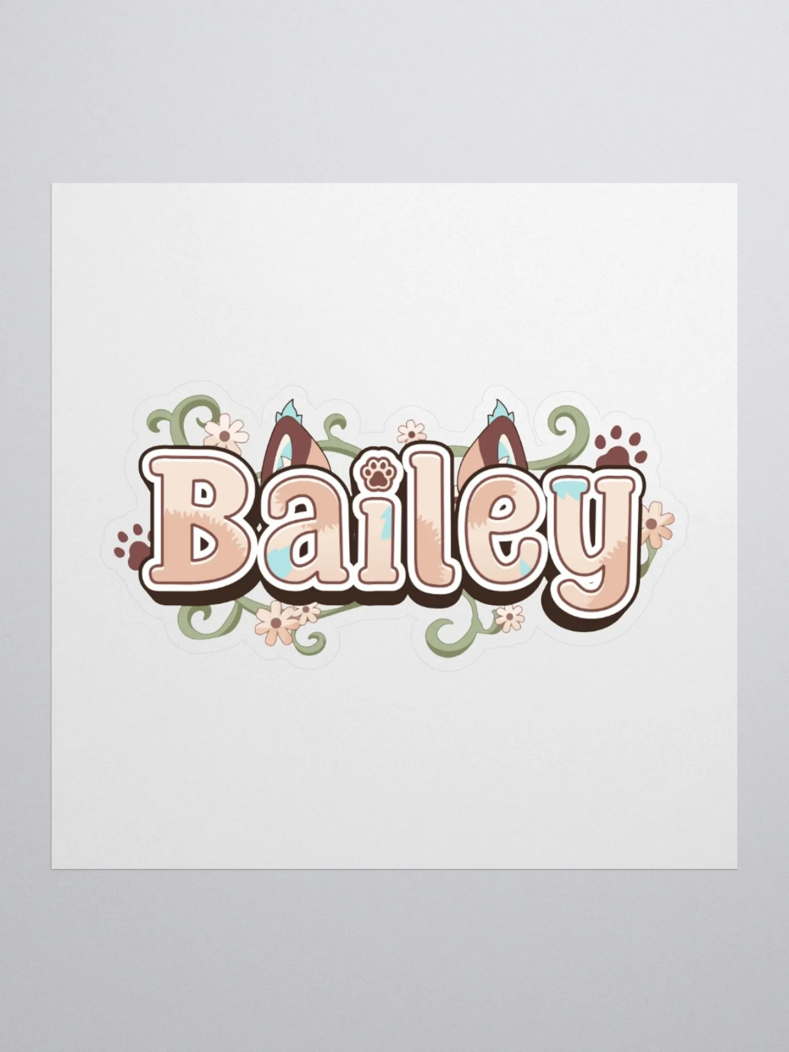 Floral Feline Stickers product image (3)