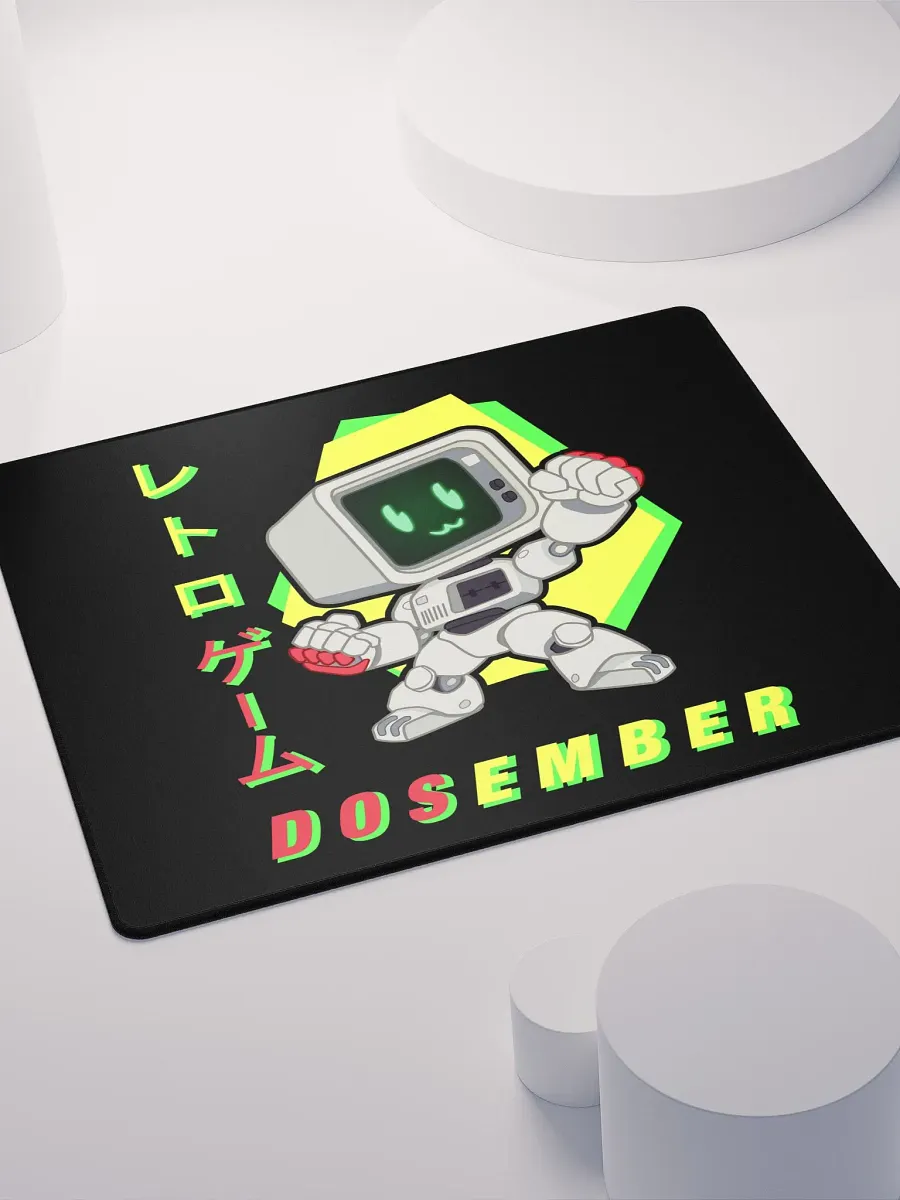 Dosember 2024 Mouse Pad CGA (green-yello-red) product image (4)