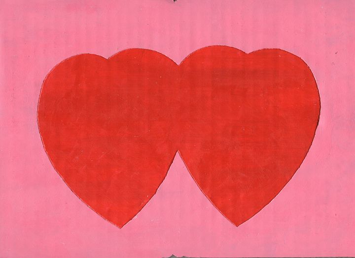 Cardboard Hearts Valentine Card product image (1)