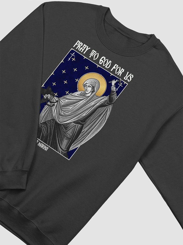 SAINT MARINA, VANQUISHER OF DEMONS SWEATSHIRT product image (1)