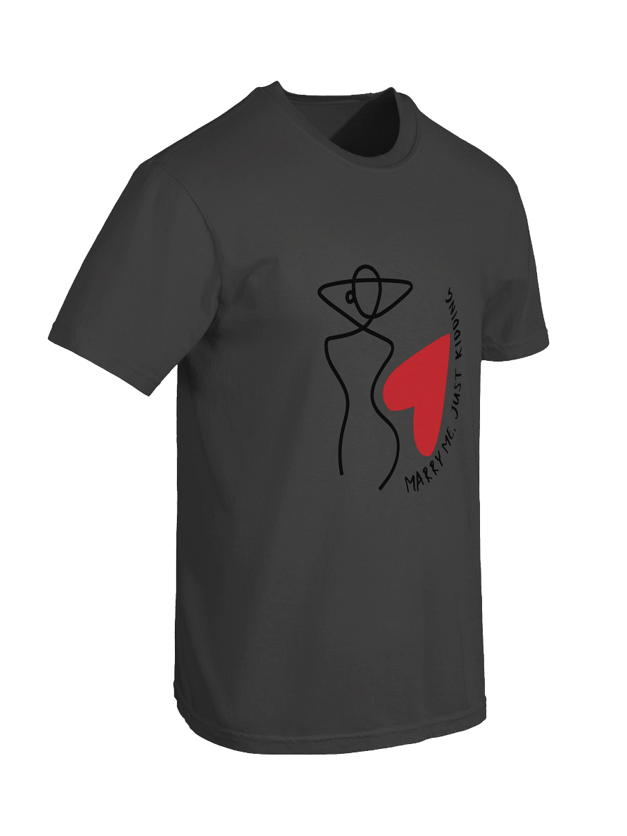Marry Me, Not Really Heavyweight T-Shirt product image (91)