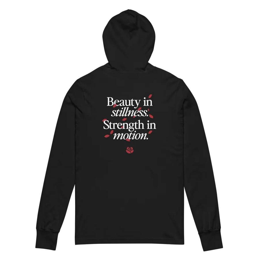 Bella+Canvas Unisex Hooded Long Sleeve Tee product image (3)