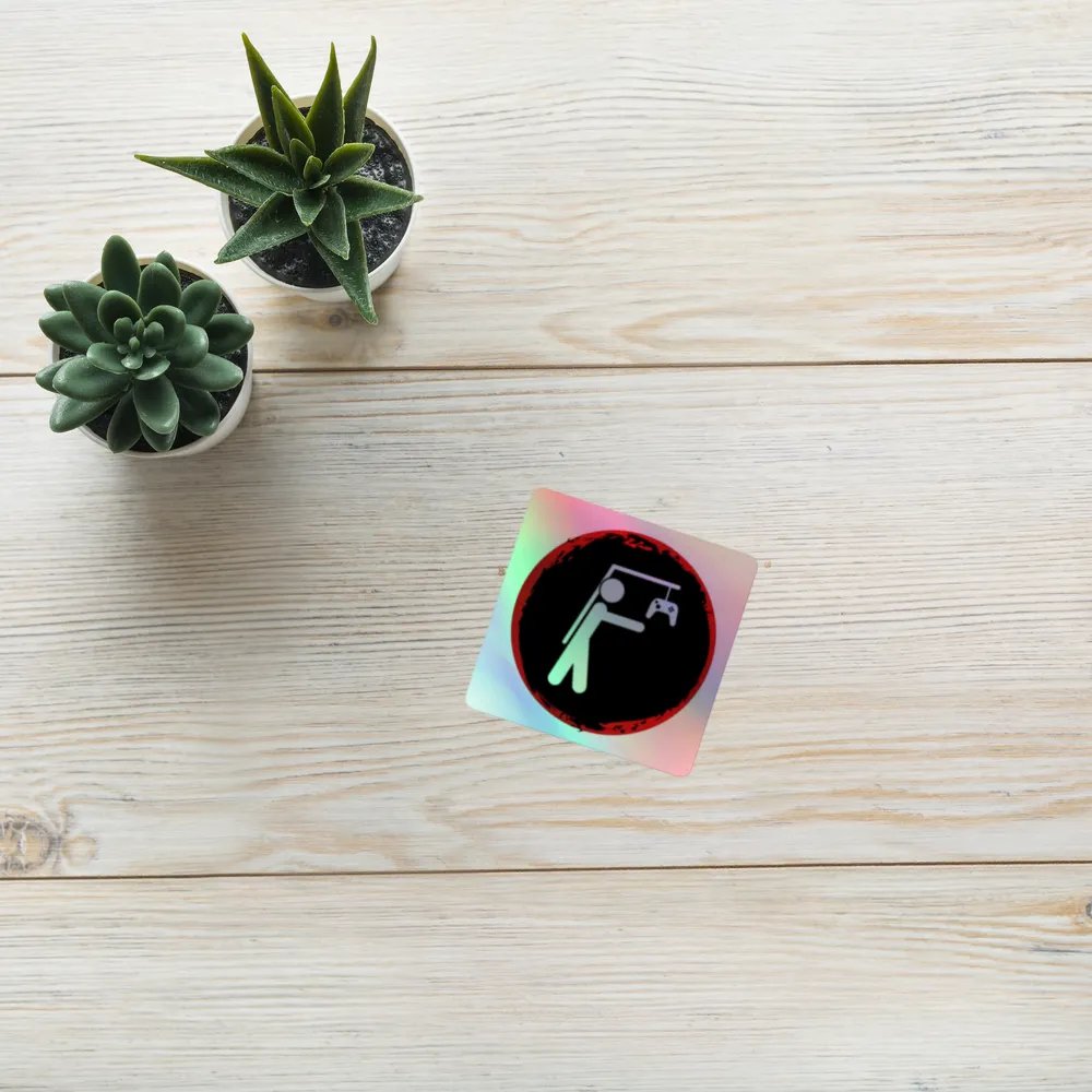 Gamer's Struggle Holographic Sticker Pack product image (10)