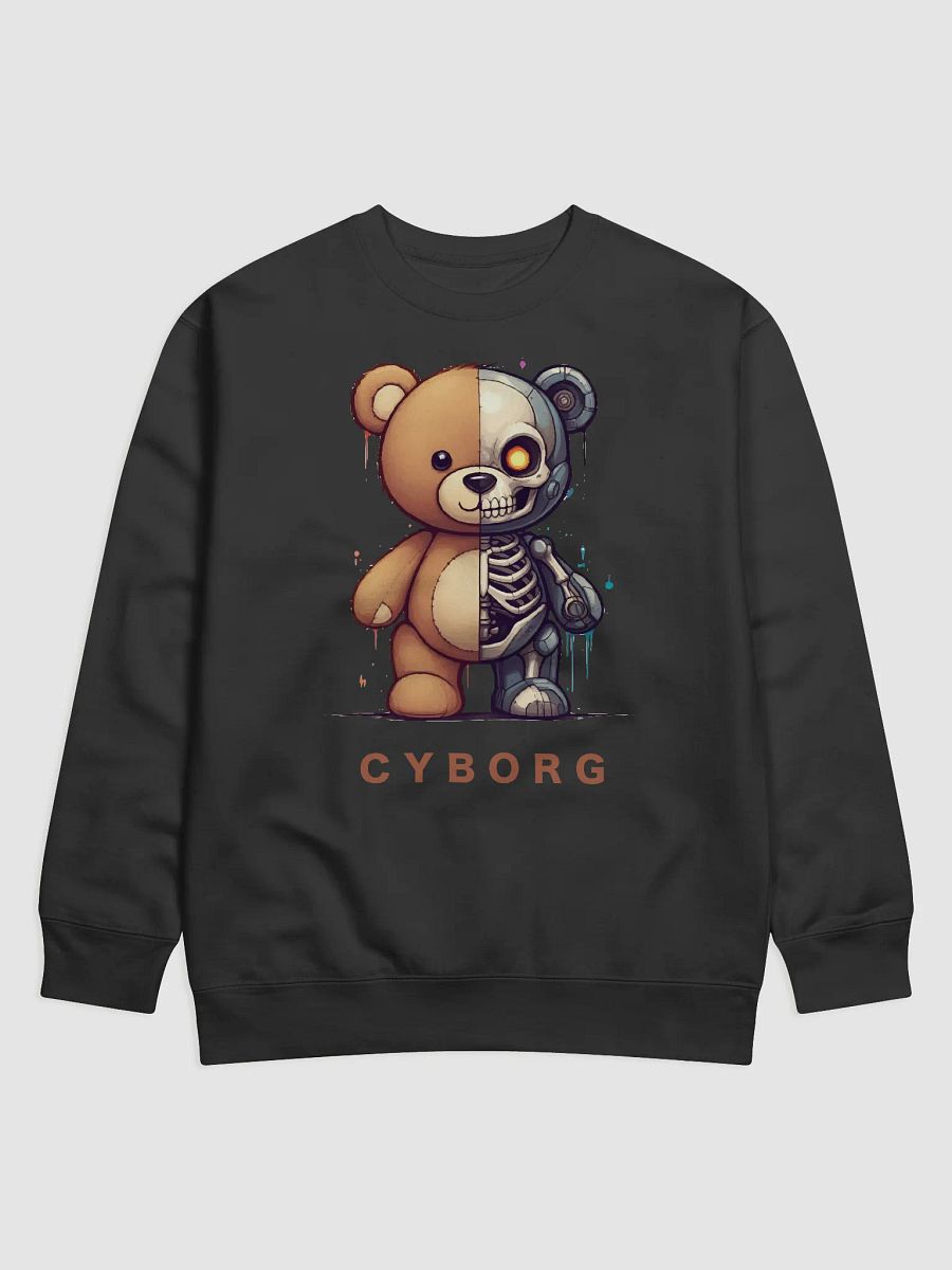 Cyborg Teddy Premium Sweatshirt product image (1)