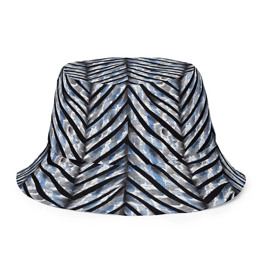 Blue Grey Snake Skin Hat product image (2)