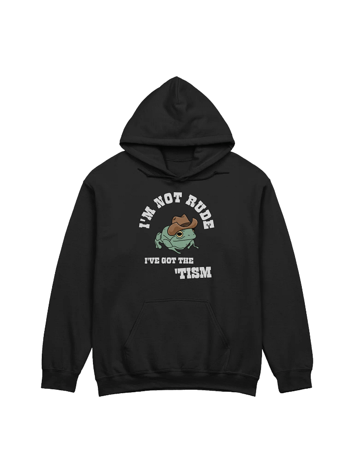 I'm Not Rude I've got The 'Tism Frog Hoodie product image (1)