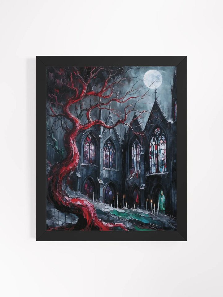 Gothic Nightfall Framed Print product image (9)