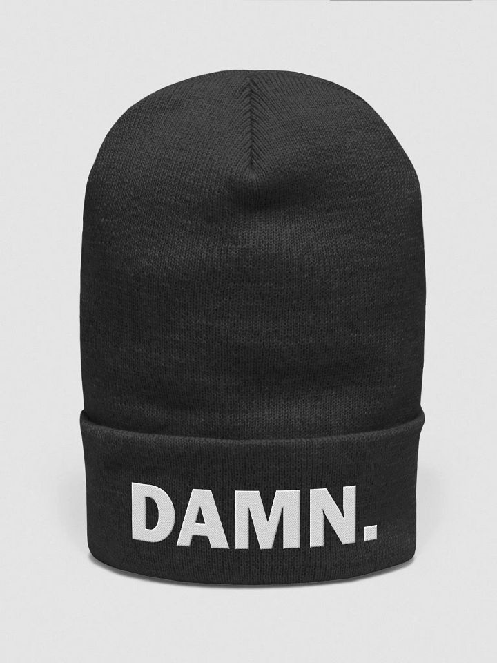 Damn. // Beanie product image (4)