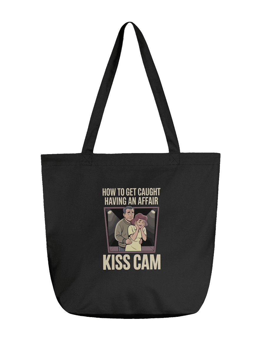 [BJ Designs] How To Get Caught Affair - Canvas Tote - Black product image (1)