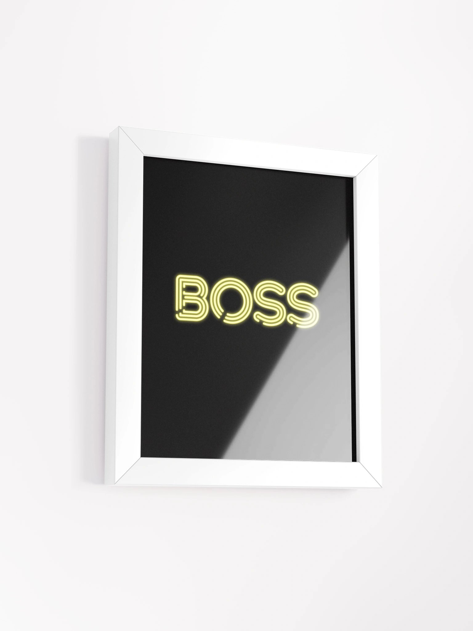 Neon Boss Framed Poster product image (2)