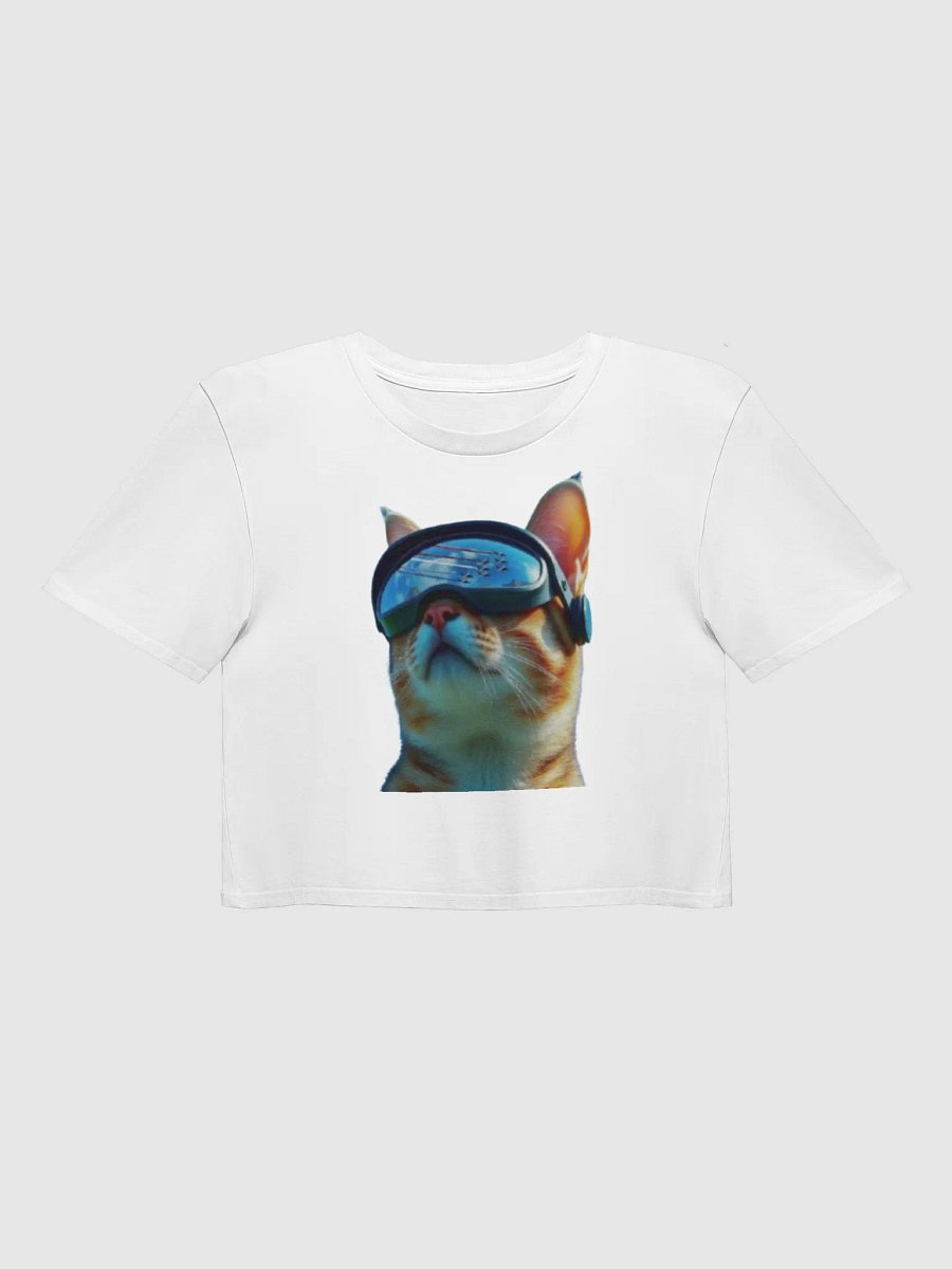 Crop-top imprimé chat product image (1)