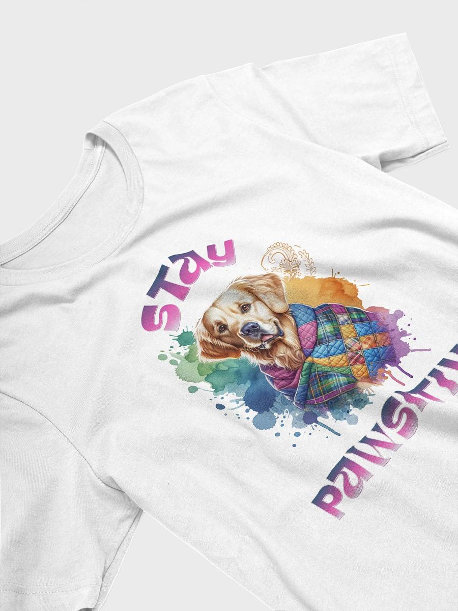 Pawsitive Vibes Golden Retriever T-Shirt product image (4)