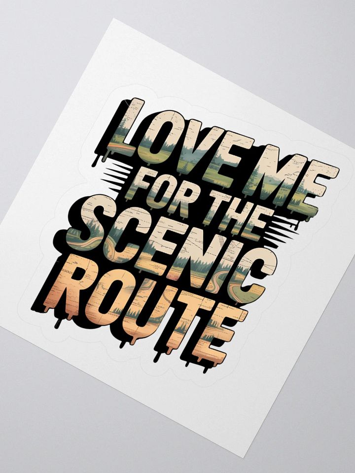 Dripping Scenic Route Human Design Manifesting Generator Sticker product image (6)