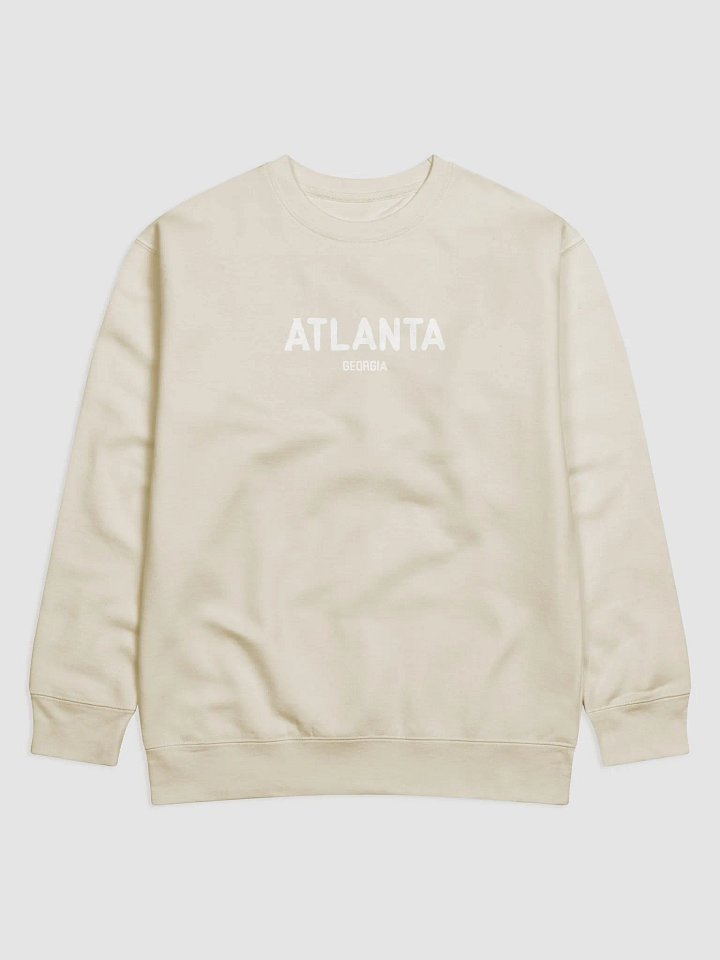 Atlanta Georgia White Black Classic Casual Gift T-Shirt Sweatshirt Long Sleeve Unisex Adult Men Women KIds Basic Tee product image (1)