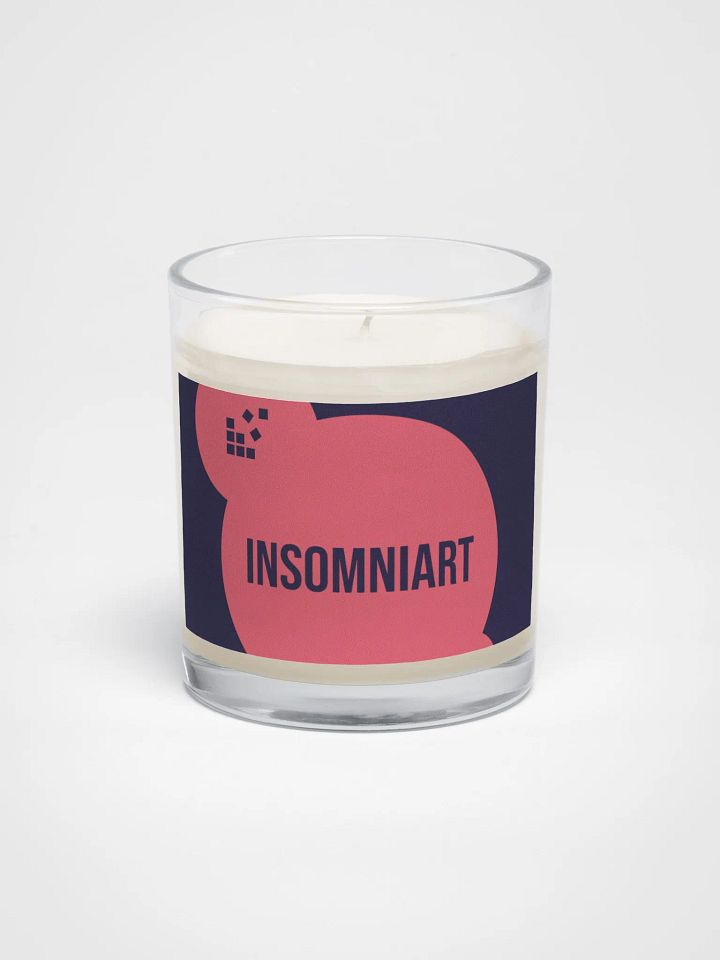 INSOMNIART Pink Bubble Soy Wax Candle product image (1)