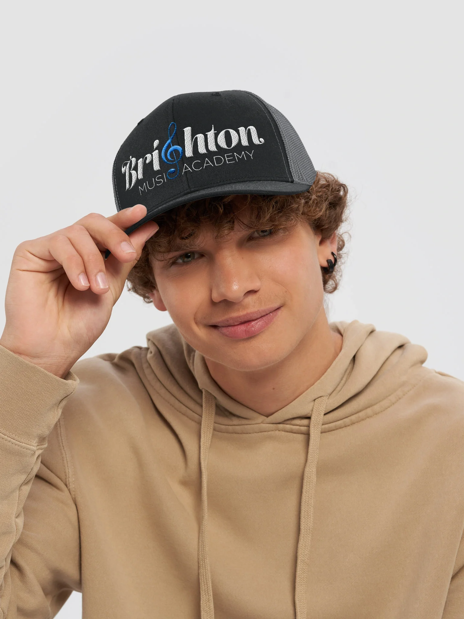 Brighton Music Academy Embroidered Richardson Snapback Trucker Hat product image (17)
